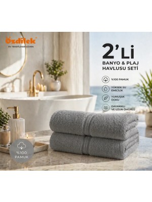 Özdilek Belda Plaj Havlusu 70X140 cm %100 Pamuk – Büyük Boy Yumuşak Havlu | Yüksek Emici & Hızlı Kuruyan Deniz, Plaj, Havuz Havlusu