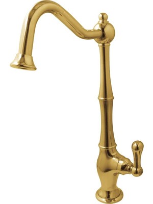 Mabeyn Pirinç Soğuk Su Filtreleme KS1192AL Musluk, Pirinç Cilalı