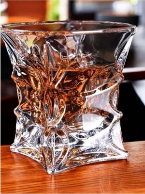 Mabeyn Yenigeldi 1 Adet Vintage Premium Bardak Kokteyl,viski,bourbon Y89,ŞEFFAF
