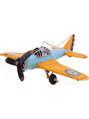 Elwes Dekoratif Metal Uçak