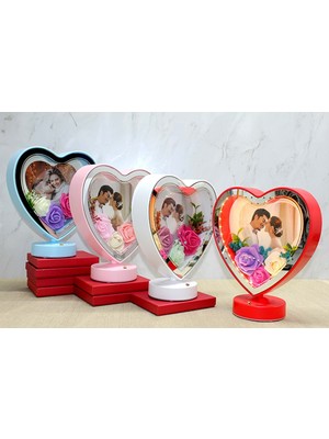 Elwes Fotoğraf Alanlı Ledli Çerceve