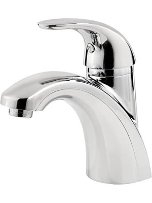 Mabeyn Parisa Banyo Lavabo Bataryası, Tek Kontrol, 1 Saplı, Tek Delikli, Parlak Krom Kaplama, LF042PRCC