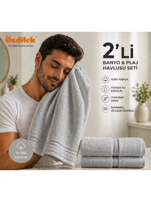 Özdilek Belda Plaj Havlusu 70X140 cm %100 Pamuk – Büyük Boy Yumuşak Havlu | Yüksek Emici & Hızlı Kuruyan Deniz, Plaj, Havuz Havlusu