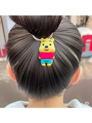 Famemus Accessory Sevimli Ayıcık Figürlü Çocuk Klipsi Tokası