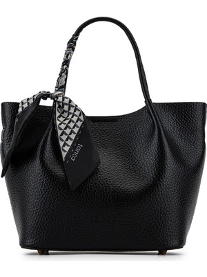 Tamer Tanca Kadın Suni Deri Siyah Kol Çantası 1148 27254 Bn Cnt Y26 Sıyah