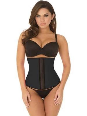 Modenya Siyah Mı 9161 Terletici Agraflı Bel Korse