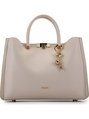 Tamer Tanca Kadın Suni Deri Bej Kol Çantası 921 27207 Bn Cnt Y26 Bej