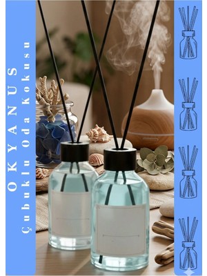 JUNIBELIW 2 Adet Banyo Kokusu Oda Kokusu Koku Giderici Fresh Okyanus 2X50ML