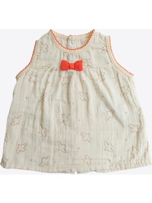 Kitikate Organik Fly Bird Müslin  2'li Takım Natural