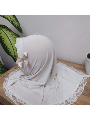 Medine Fiyonklu Çocuk Bonesi 6-12 Yaş 3 Adet Karışık