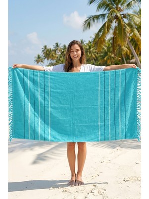 Mira Home 100 Pamuklu Banyo Deniz Plaj Peştemal Havlu 70X150 cm
