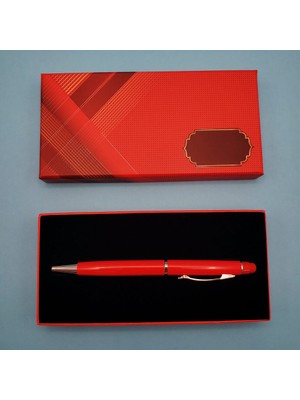 Elwes Kırmızı Tükenmez Kalem Touchpen