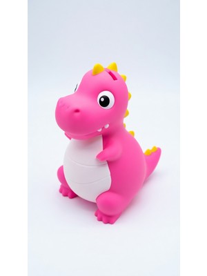 My Craft 3D MYCRAFT3D Sevimli Dinozor Çocuk Kumbarası Yeşil - Kırılmaz Dekoratif Tasarruf Kutusu