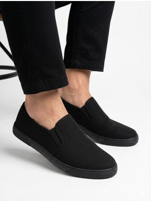 Kaof Shoes Erkek Siyah Keten Ayakkabı Erkek Günlük Ayakkabı Erkek Casual Ayakkabı Klasik Ayakkabı