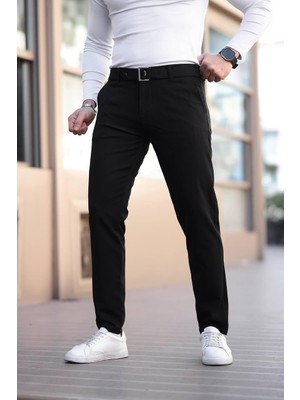 Genie Man Siyah Jogger Pantolon