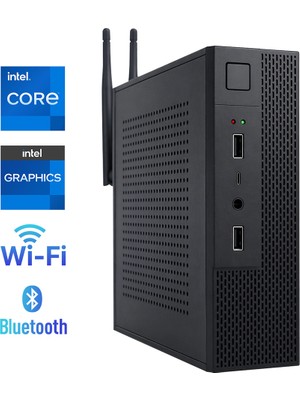 Turbox Mini-48 Intel Core I5 8400 16GB Ram 512GB M.2 Nvme SSD HDMI Type-C Wifi Bluetooth Mini Pc