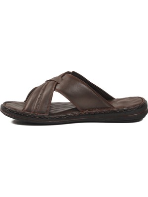 Pierre Cardin Kahve Erkek Terlik PC-7450 M