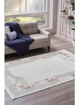 Gümüşsuyu Black&brown 18326 Dikdörtgen Doğal Iplik Makine Halısı