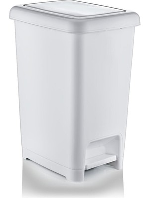 PremiumPort 25 Lt Slim Pedallı Çöp Kovası, Modern ve Şık Tasarım, Pratik Kullanım
