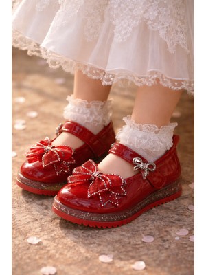 Tuğba Ortopedi 104 Kız Çocuk Işıklı Babet