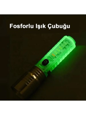Elwes 8 Mod Şarjlı Yeni Nesil El Feneri