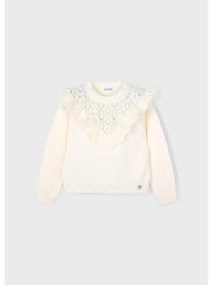 Mayoral Örme Kazak Krem