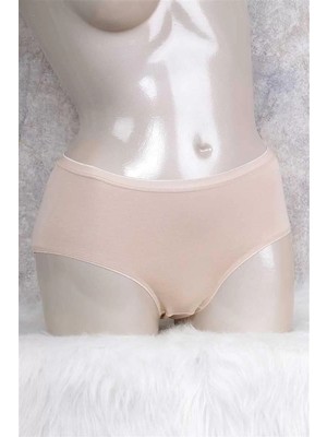 Modenya Pamuklu Orta Bel Lastikli Slip