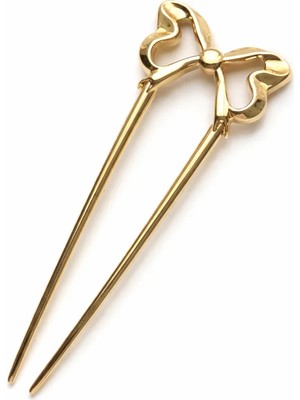 Venüs Design Metal Kelebek Topuz Tokası