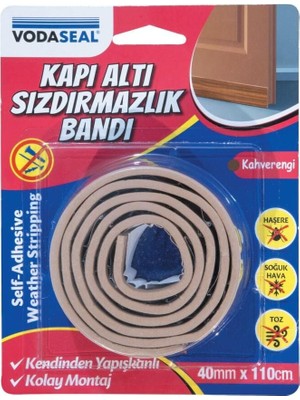Senka Kapı Altı Sızdırmazlık Bandı 40 mm 110 cm Kahverengi