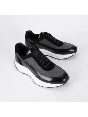 Trust Shoes D4200Y Erkek Sneaker Spor Ayakkabı – Hakiki Deri & Süet Hafif Eva Taban Günlük Kullanım