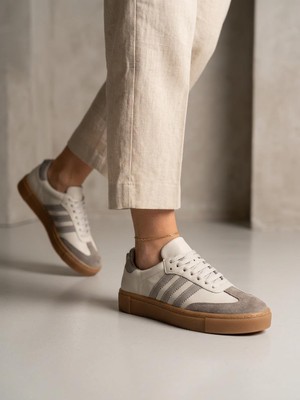 Potin Online Potinonline 3020 Kadın Hakiki Deri Sneaker Ayakkabı