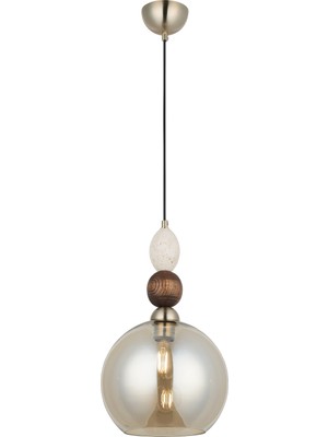 Lucea ZEDOQ25 Teklı Antık Lak Sarkıt Avızee 1XE27