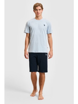 U.s. Polo Assn. Erkek Açık Mavi Pijama Takım 50326144-VR003