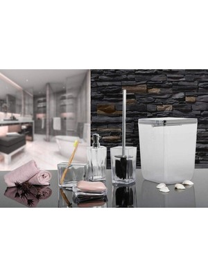 Enyaza Home Biga Banyo Seti, Şeffaf