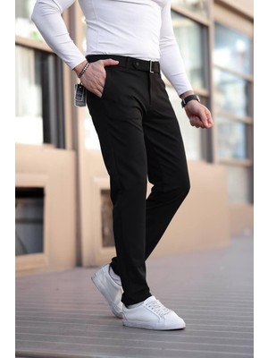 Genie Man Siyah Jogger Pantolon