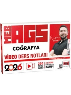 Enyaza Home 2026 Meb-Ags Öğretmen Adayları Için Coğrafya Video Ders Notlar