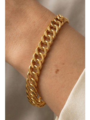 Zümrüt Sarraf 14 Ayar Altın Dallas Kadın Bileklik 10 Gram