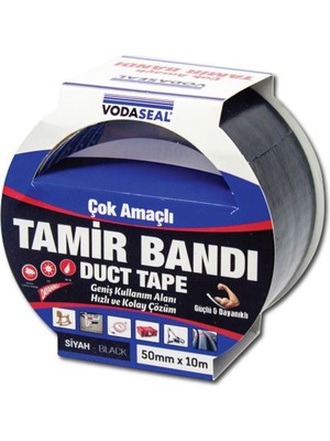 Senka Duct Tape Tamir Bandı 50 mm 10 Metre Siyah