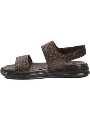 Pierre Cardin Kahve Hafif Erkek Sandalet PC-7334 M