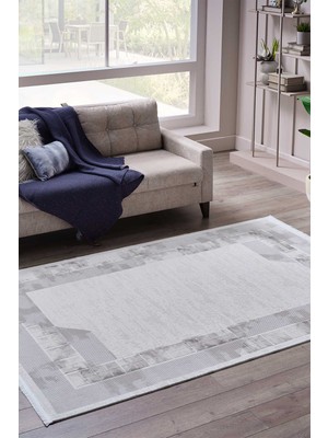 Gümüşsuyu Black&brown 18326 Dikdörtgen Doğal Iplik Makine Halısı