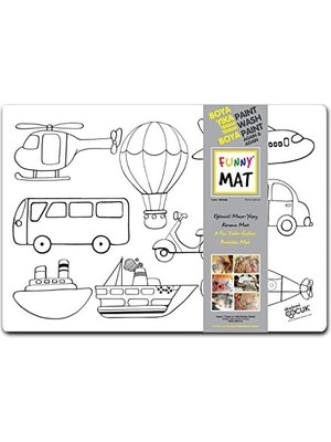 Enyaza Home Akademi Çocuk Mat Taşıtlar 1012