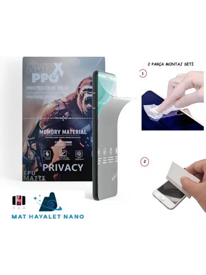 Max Pro Vivo X200 NANO Ekran Koruyucu Esnek ULTRA İnce - MAXXPRO - MAT HAYALET