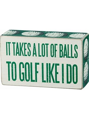 Enyaza Home Primitives By Kathy Kutu Işareti - Lot Of Top, 12,7 x 7,6 Cm, Beyaz, Camgöbeği