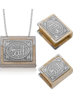 Elwes Gümüş Zincirli  Kur'anı-I Kerim