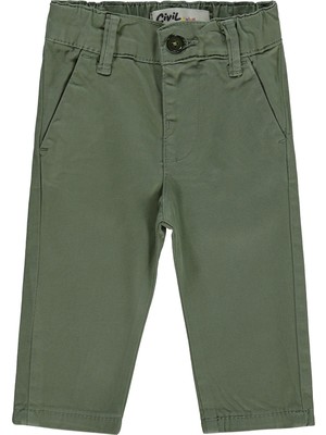 Civil Baby Adrian Klasik 6-18 Ay Pantolon - Haki