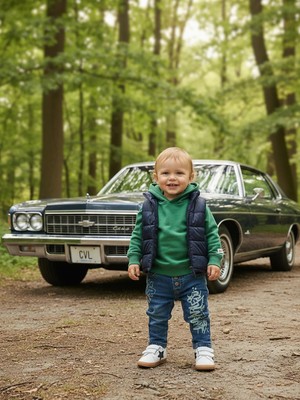 Civil Baby Skate Baggy 6-18 Ay Pantolon - Mavi