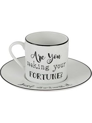 Enyaza Home Be Happy Kahve Fincan Takımı 4 Parça