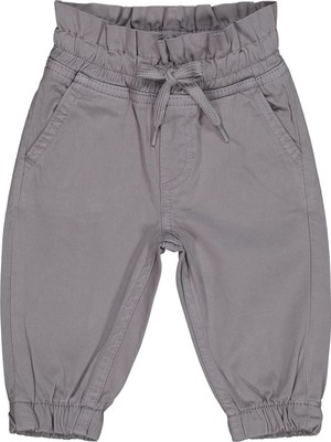 Civil Baby Bel Fırfırlı 6-18 Ay Pantolon - Gri