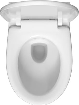 Enyaza Home S20 Round 7644B003-0850 Asma Klozet, Beyaz, 52 cm