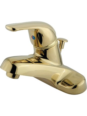 Enyaza Home GKB542 Chatham Banyo Bataryası, 10 Cm, Parlak Pirinç, Abs Pop-Up